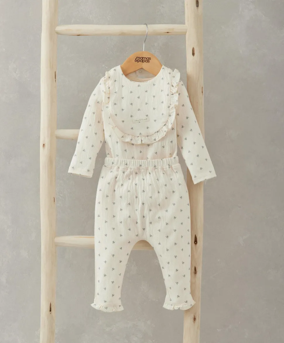 Newborn Outfit Set (3 Piece) - Floral Print