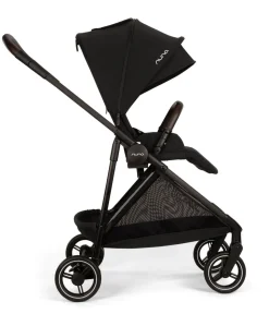 Nuna IXXA Next Pushchair Bundle with ARRA Flex Car Seat & BASE Curv Base - Caviar