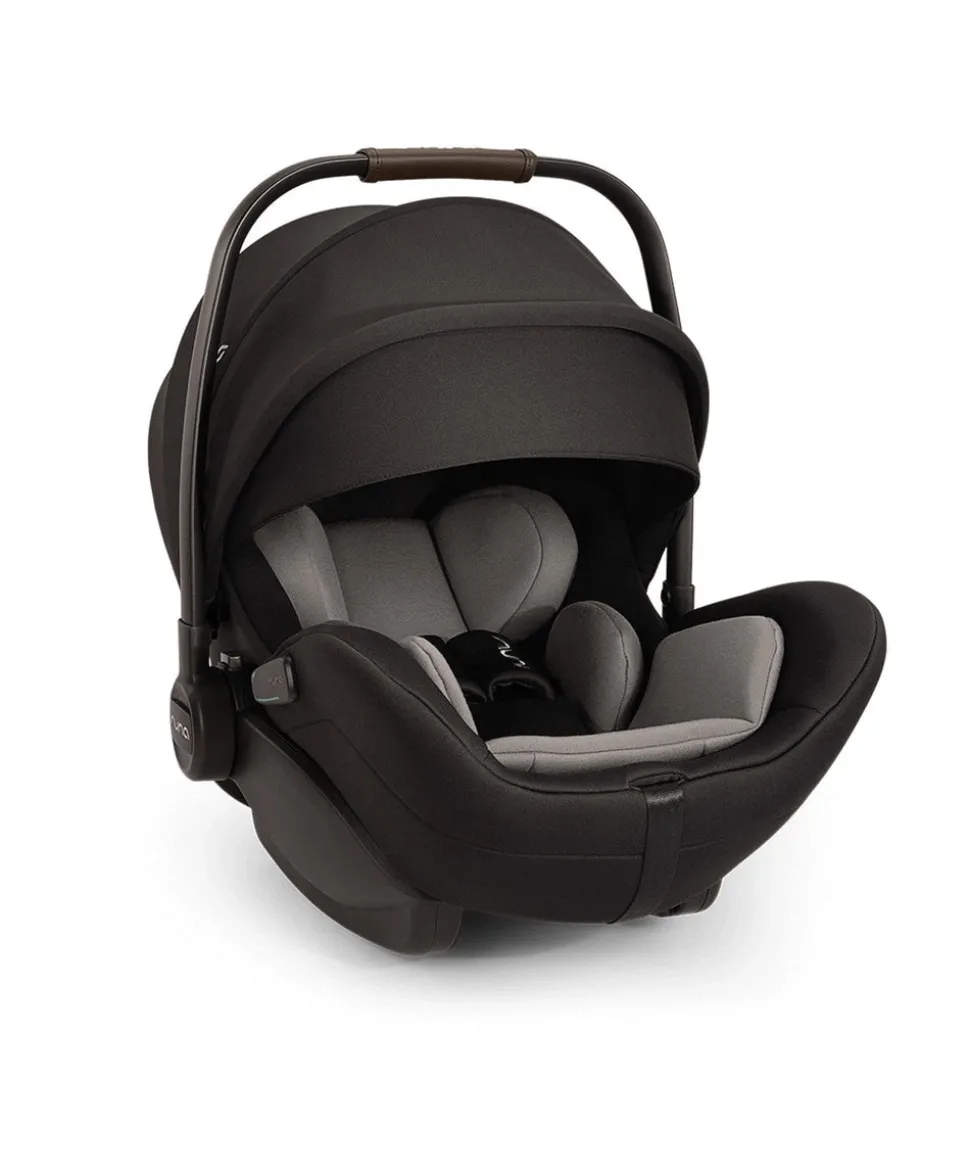 Nuna MIXX Next Pushchair Bundle with ARRA Flex Car Seat & BASE Curv Base - Caviar