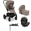 Nuna MIXX Next Pushchair Bundle with ARRA Flex Car Seat & BASE Curv Base - Cedar
