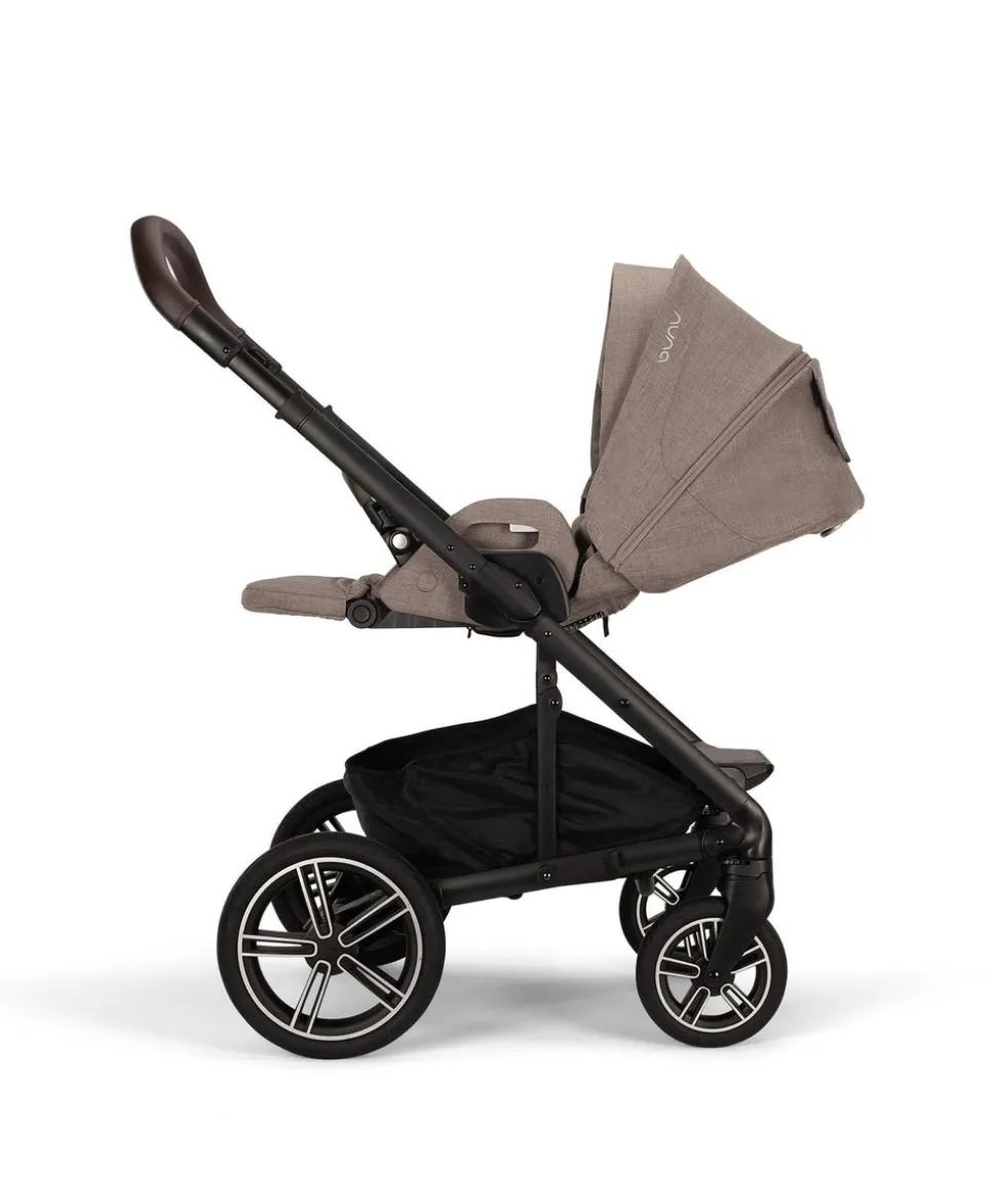 Nuna Mixx Next Pushchair 4 Piece Travel Bundle with TODL Next Car Seat & Base - Cedar
