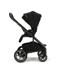 Nuna Mixx Next Pushchair 4 Piece Travel Bundle with TODL Next Car Seat & Base - Caviar