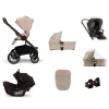 Nuna MIXX Next Urbn Bundle with PIPA Urbn Car Seat - Biscotti