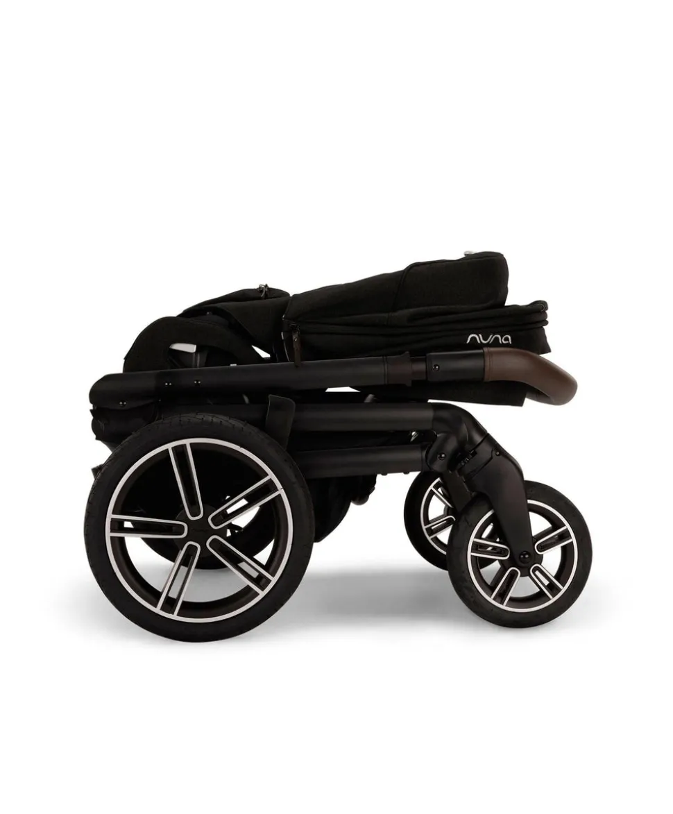 Nuna MIXX Next Urbn Bundle with PIPA Urbn Car Seat - Caviar