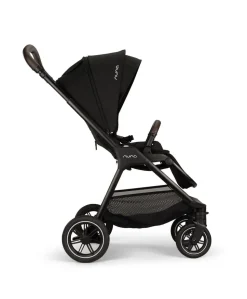 Nuna Triv Next Pushchair 4 Piece Travel Bundle with PIPA Next Car Seat & Base - Caviar
