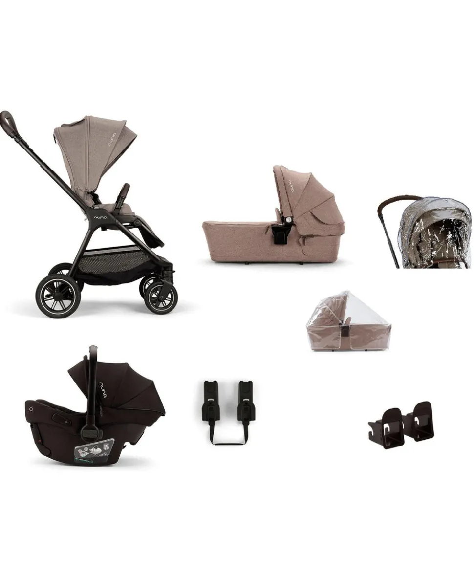 Nuna TRIV Next Urbn Pushchair Bundle with PIPA Urbn Car Seat - Cedar