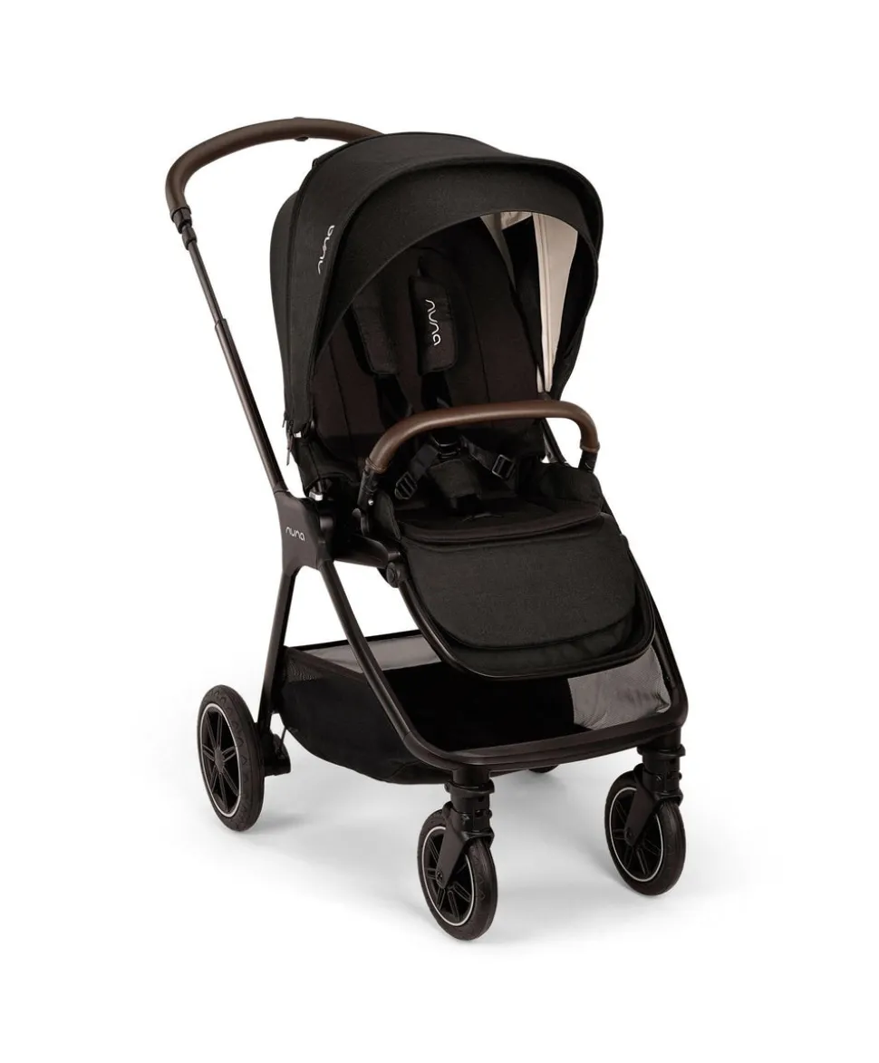 Nuna TRIV Next Urbn Pushchair Bundle with PIPA Urbn Car Seat & LYTL Carrycot (7 Pieces) - Caviar
