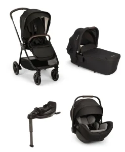 Nuna TRIV NEXT With Arra Flex Car Seat & Base - Caviar