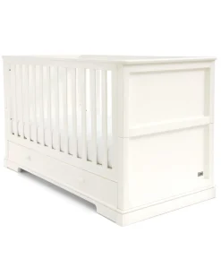Oxford 2 Piece Cotbed Set with Dresser Changer - White