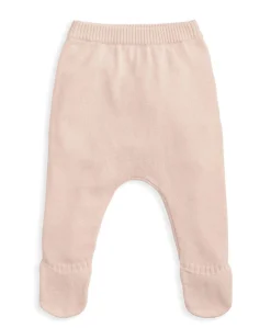 Peter Pan Collar Embroidered Top & Leggings Set (2 Pieces) - Pink