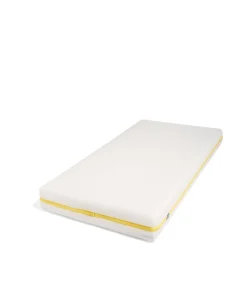 Petite Cot Bundle with Essential Airflow Fibre Mattress (4 Pieces) - Pure White