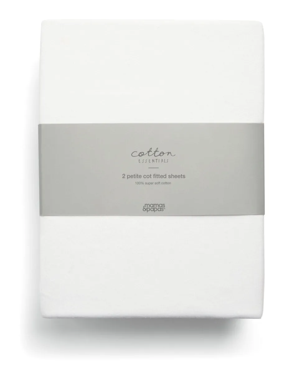 Petite Cot Bundle with Essential Airflow Fibre Mattress (4 Pieces) - Cashmere