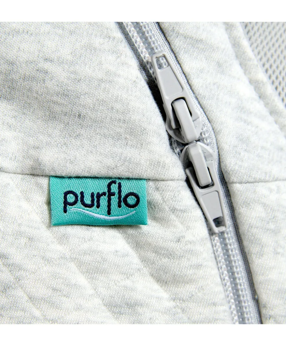 Purflo Cuddle to Sleep Bag 3-12 Months (2.5 Tog) - Grey