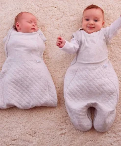 Purflo Swaddle to Sleepbag 0-4 Months (2.5 Tog) - White