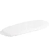 Quilted Anti-Allergy Moses Basket Mattress Protector - White