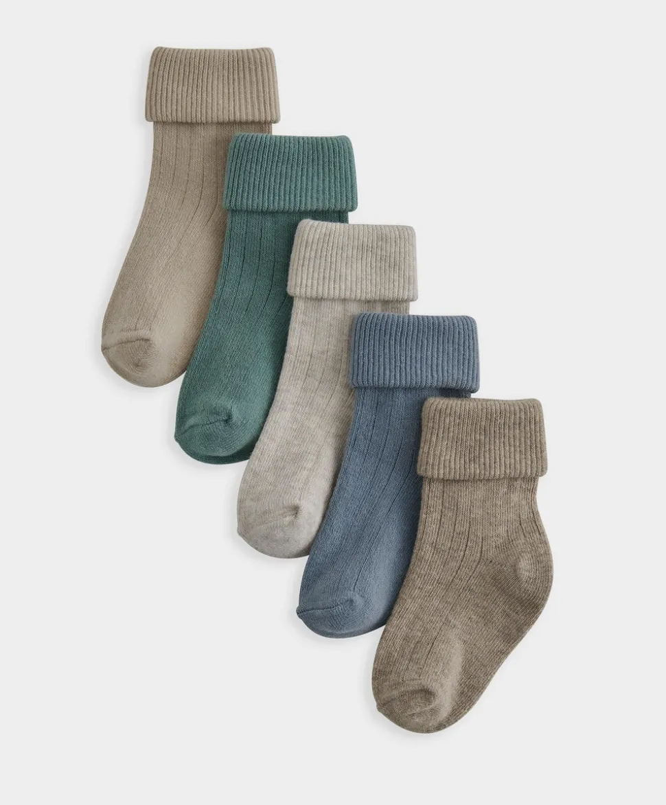 Ribbed Socks (5 Pack)