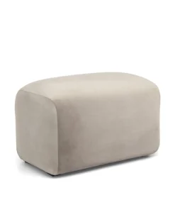 Royton Nursing Chair & Footsool Set - Stone Velvet