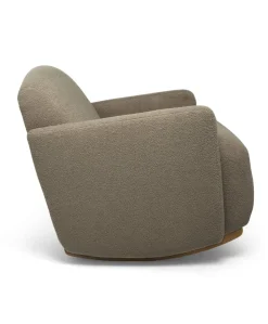 Royton Nursing Chair & Footsool Set - Mink Boucle