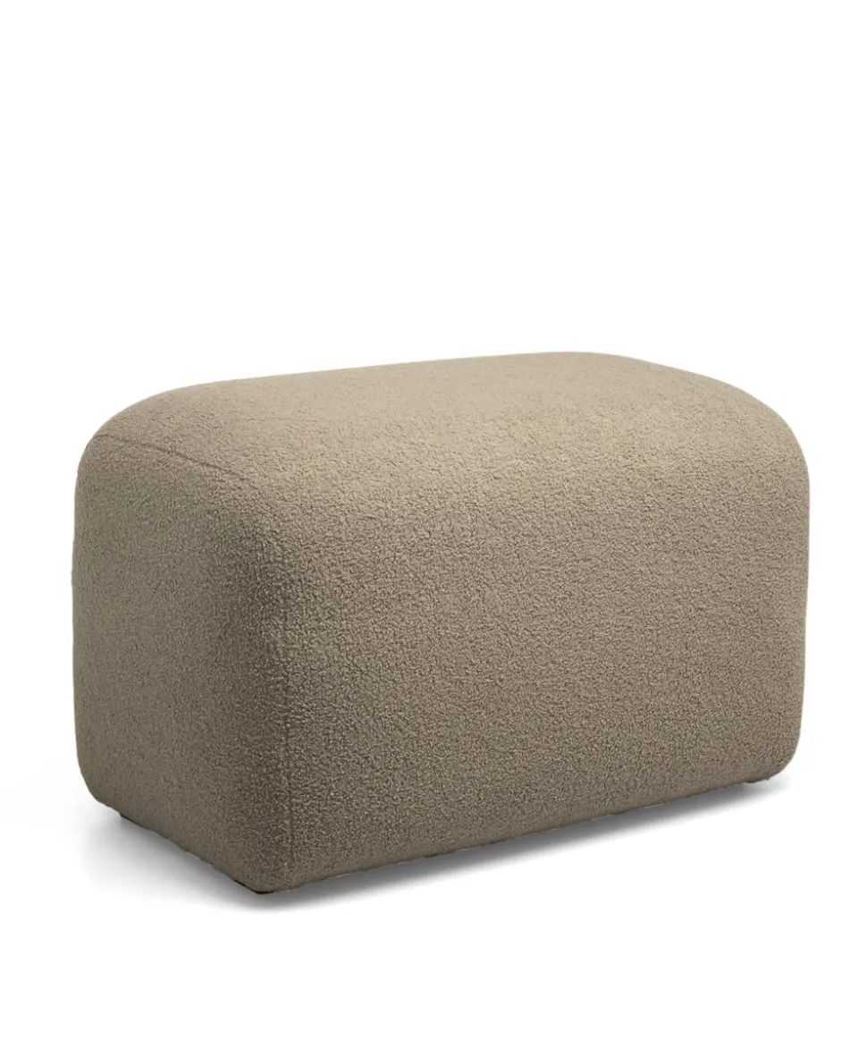 Royton Nursing Chair & Footsool Set - Mink Boucle