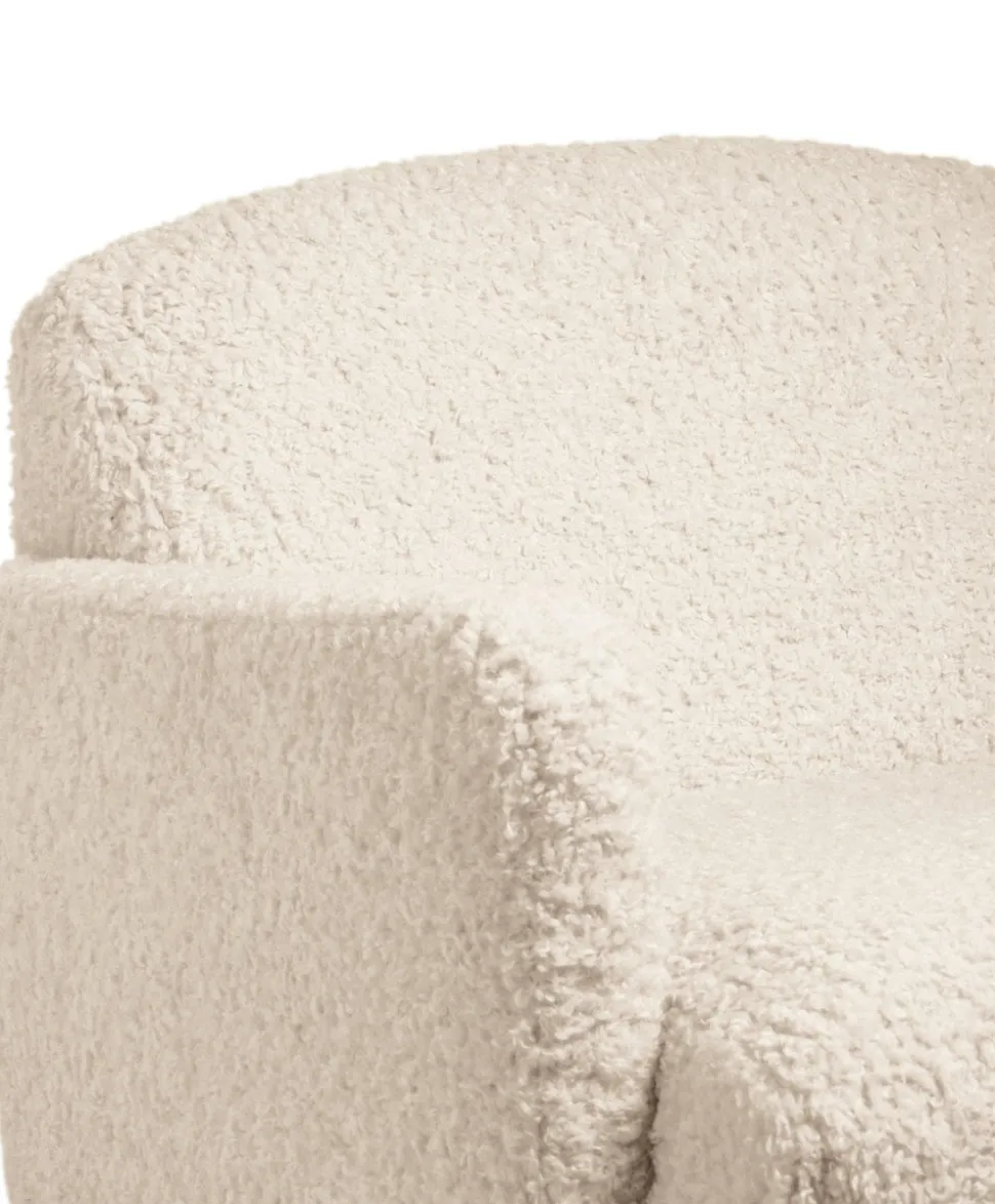 Royton Nursing Chair & Footstool Set - Biscuit Teddy
