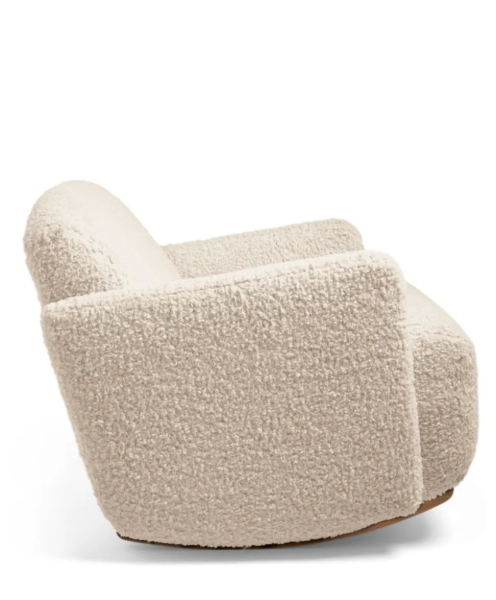 Royton Nursing Chair & Footstool Set - Biscuit Teddy