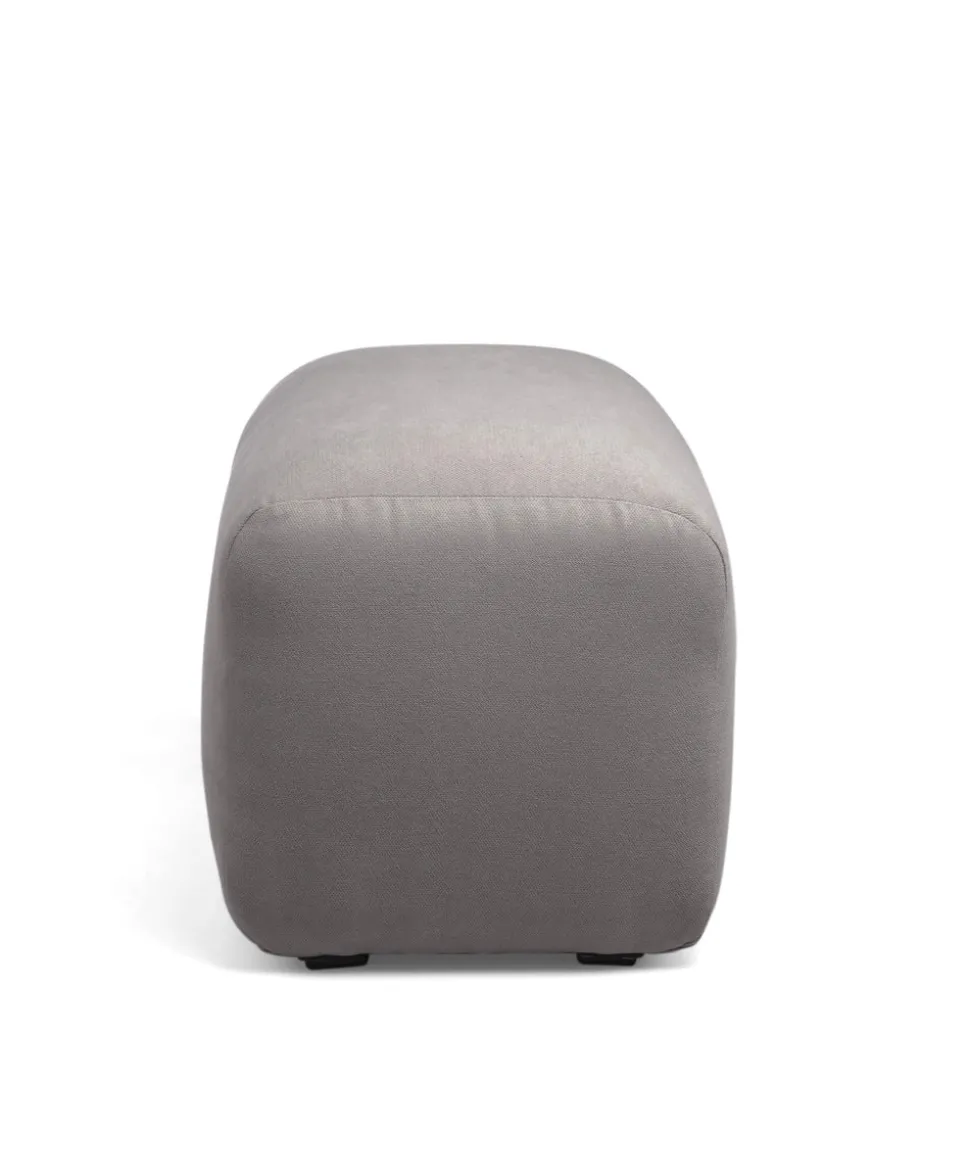 Royton Nursing Chair & Footsool Set - Grey Woven