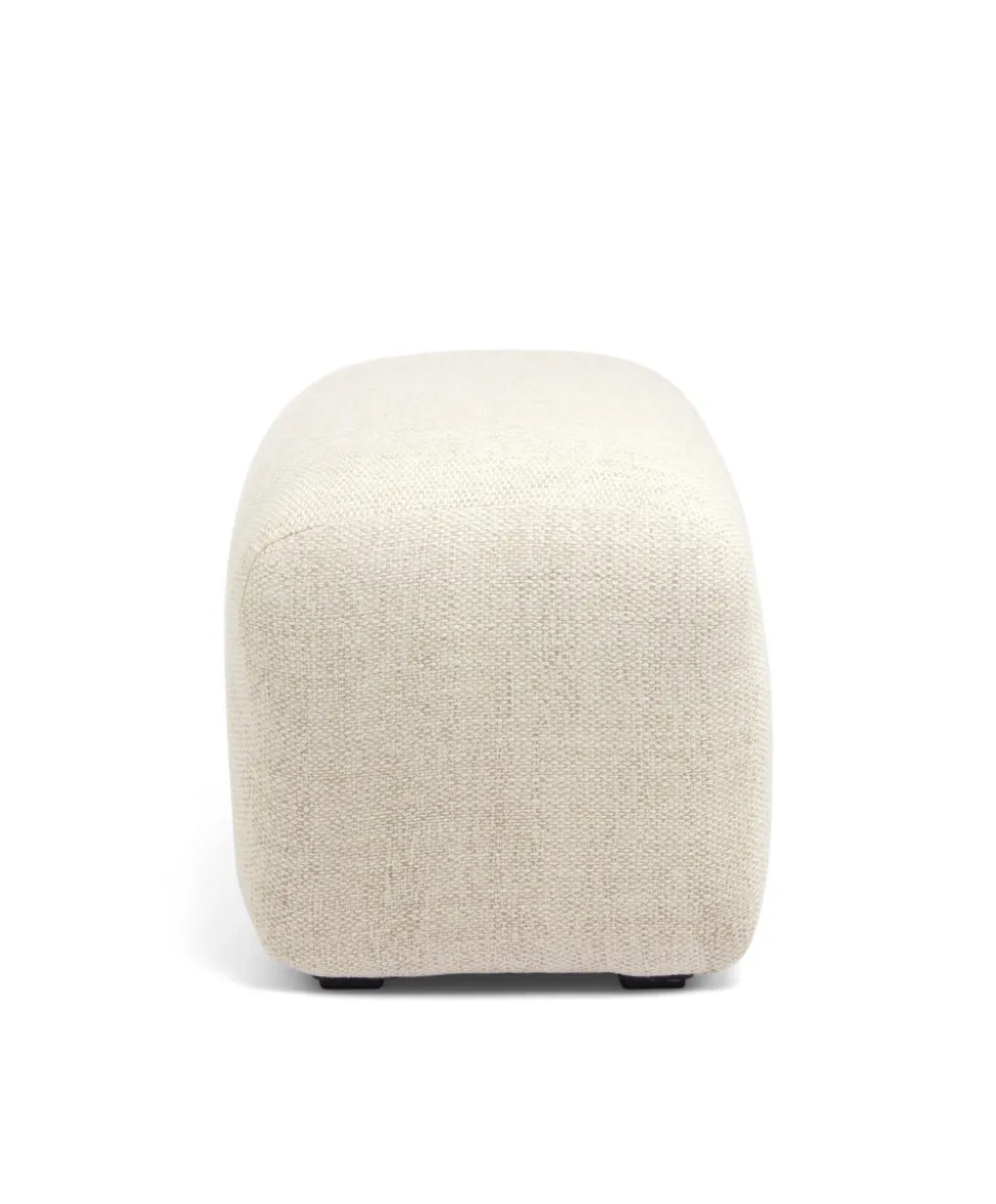 Royton Nursing Chair & Footsool Set - Sandstone Textured Weave