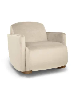 Royton Nursing Chair - Latte Velvet