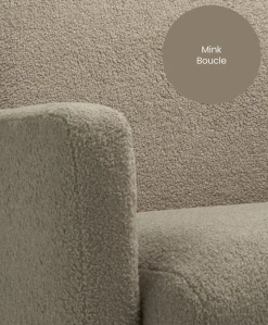 Royton Nursing Chair - Mink Boucle