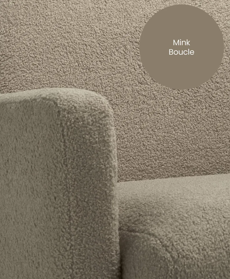 Royton Nursing Chair - Mink Boucle