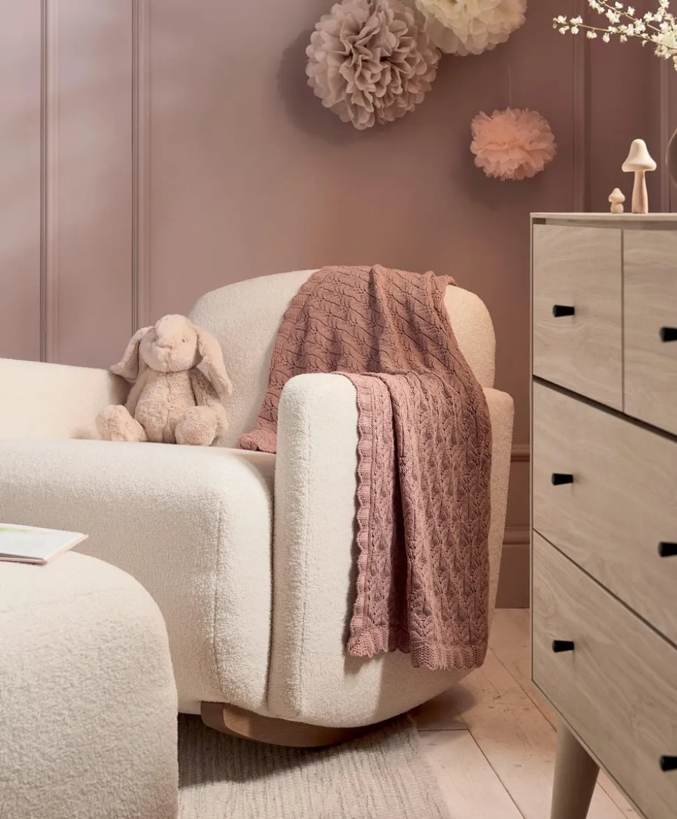 Royton Nursing Chair - Off White Boucle