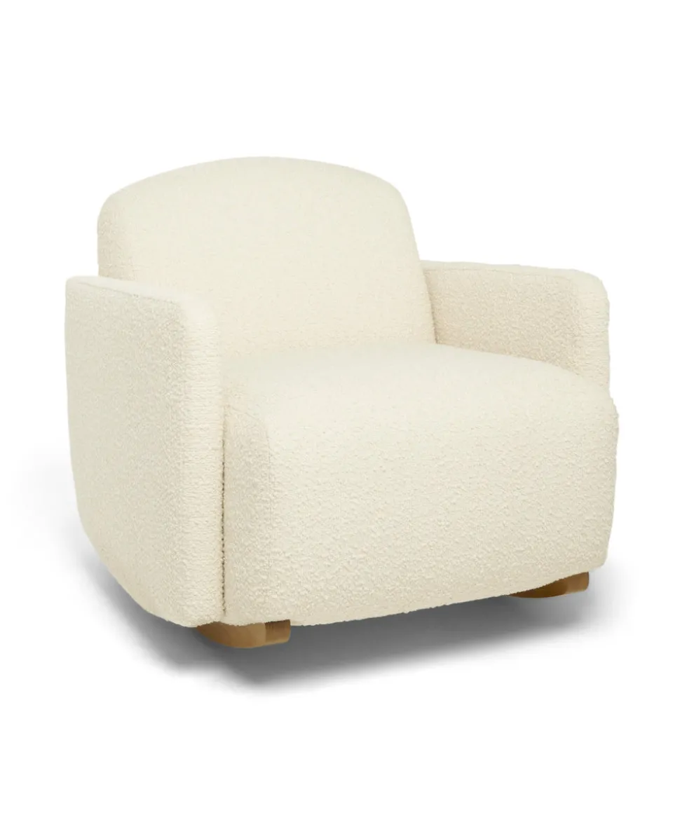 Royton Nursing Chair - Oyster Chenille Boucle