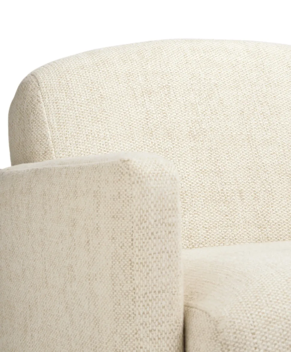 Royton Nursing Chair - Sandstone Textured Weave