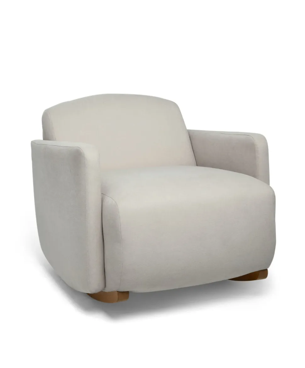 Royton Nursing Chair - Silver Woven