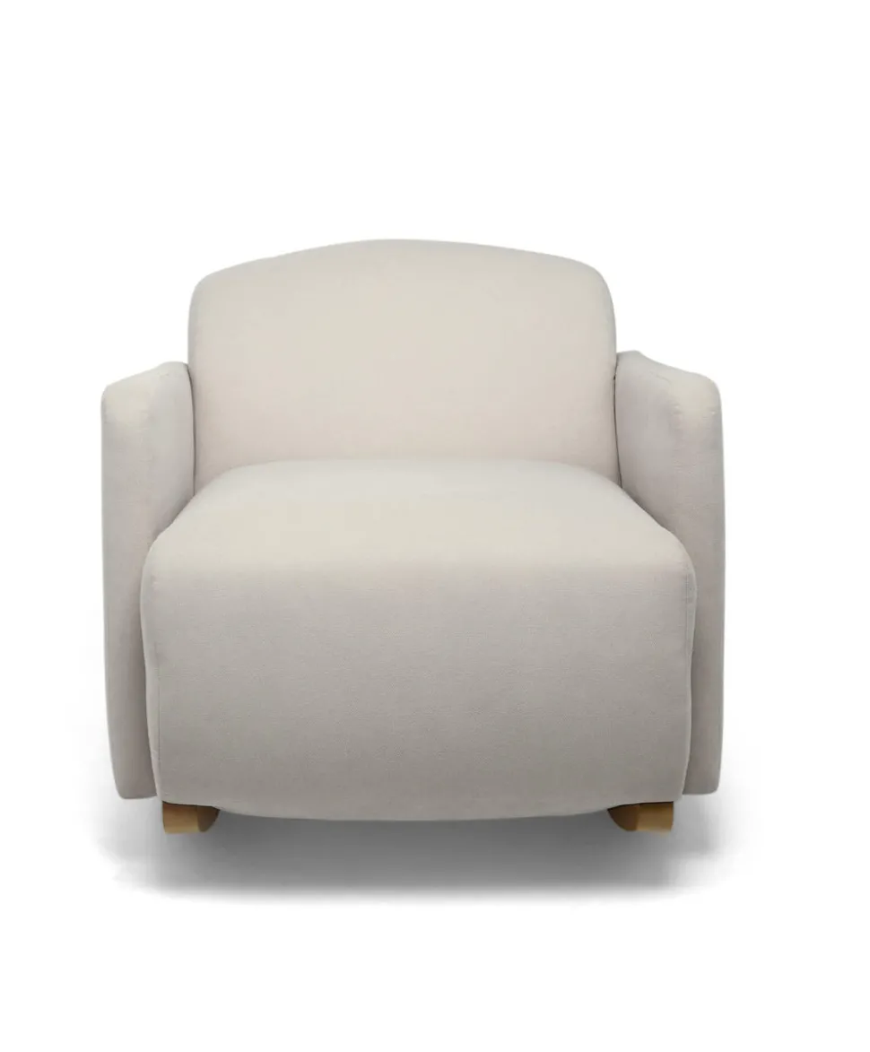 Royton Nursing Chair - Silver Woven