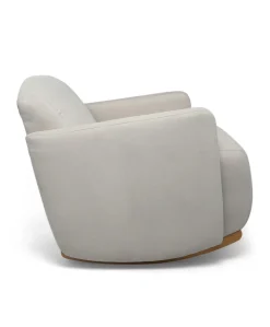 Royton Nursing Chair - Silver Woven