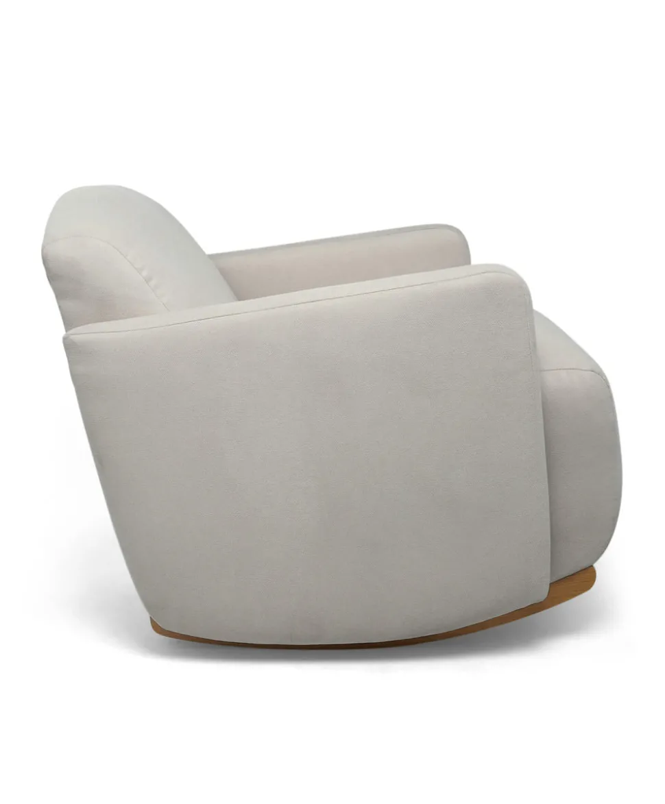 Royton Nursing Chair - Silver Woven