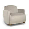 Royton Nursing Chair - Stone Velvet