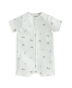Safari All Over Print Shortie Romper