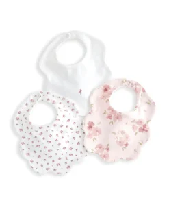 Scalloped Bibs (Set of 3)