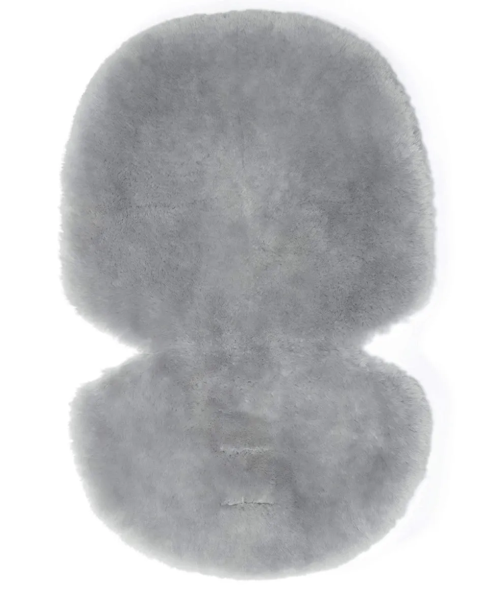 Sheepskin Pushchair Liner - Grey