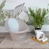 Shnuggle Newborn Baby Bath - Taupe