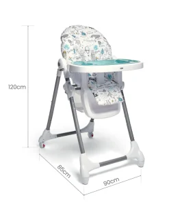 Snax Highchair - Happy Planet