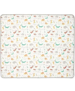 Snax Highchair & Splash Mat Bundle – Jungle Alphabet