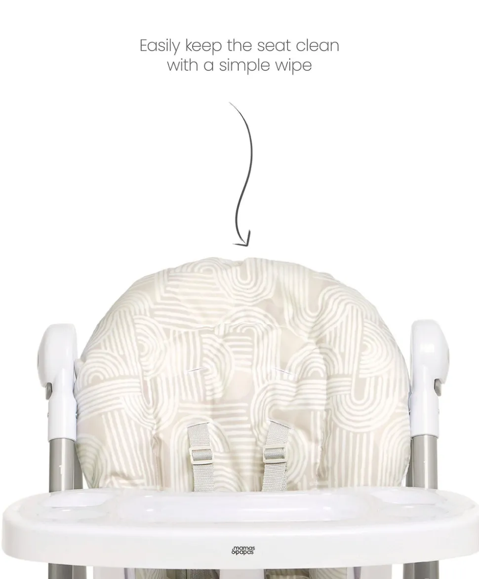 Snax Highchair - Woven Natural