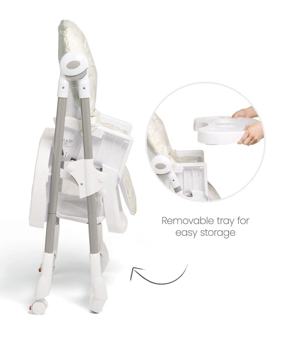 Snax Highchair - Woven Natural