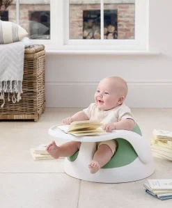 Snug Floor Seat with Activity Tray - Eucalyptus