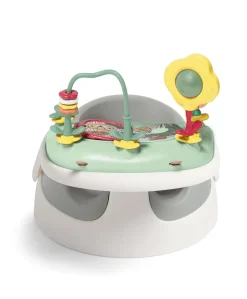 Snug Floor Seat with Activity Tray - Pebble Grey