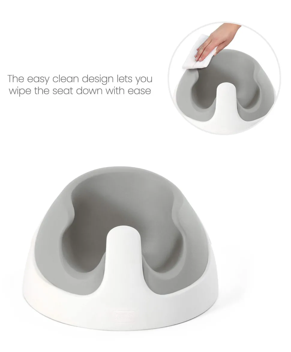 Snug Floor Seat with Activity Tray - Pebble Grey
