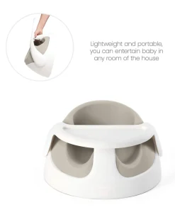 Snug Floor Seat with Activity Tray - Clay